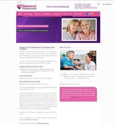 westwood homecare